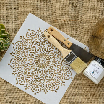 Zubehör Pinsel und Schablonen für Tjhoko Paint