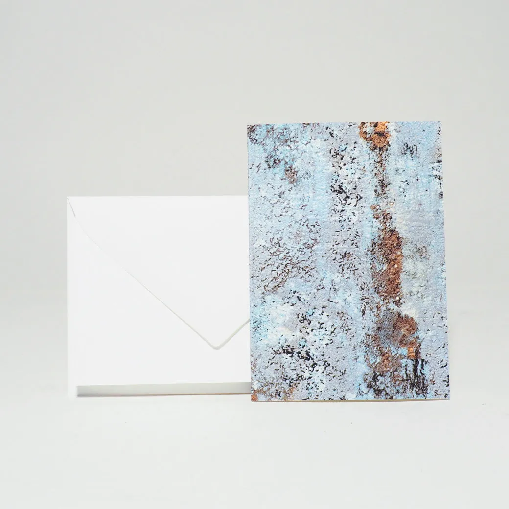 Design-Grusskarte A7 Stones & Structure