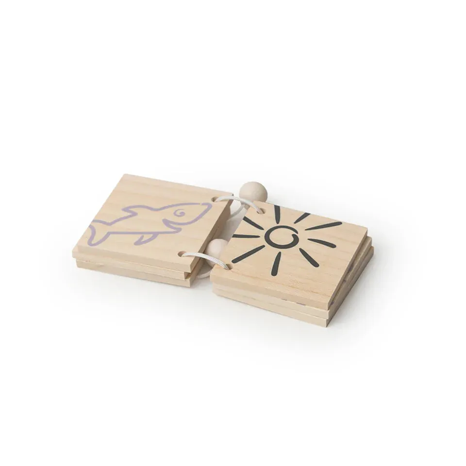 Babybuch Holz