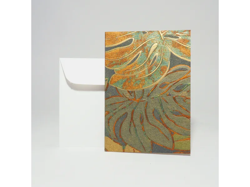 Design-Grusskarte A6 Casual Floral