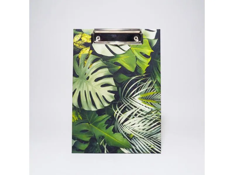 Klemmbrett A5 Dschungel / jungle green
