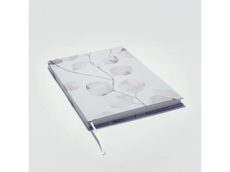 Design Blättern / feuilles grey