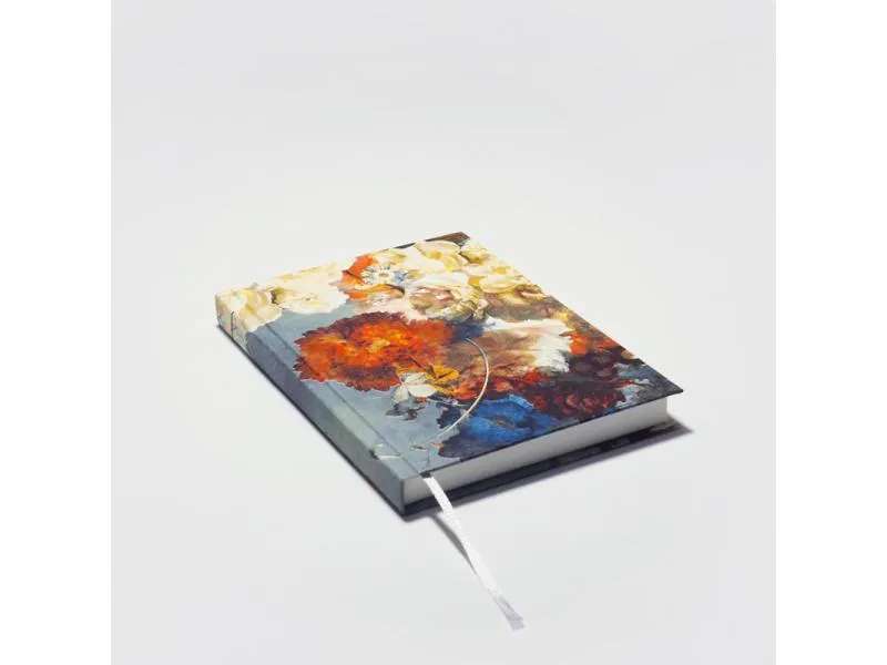Notiz- und Skizzenbuch A6 Passepartout blue