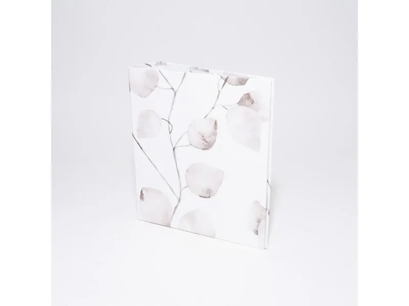 Ringordner A6 Blättern / feuilles grey