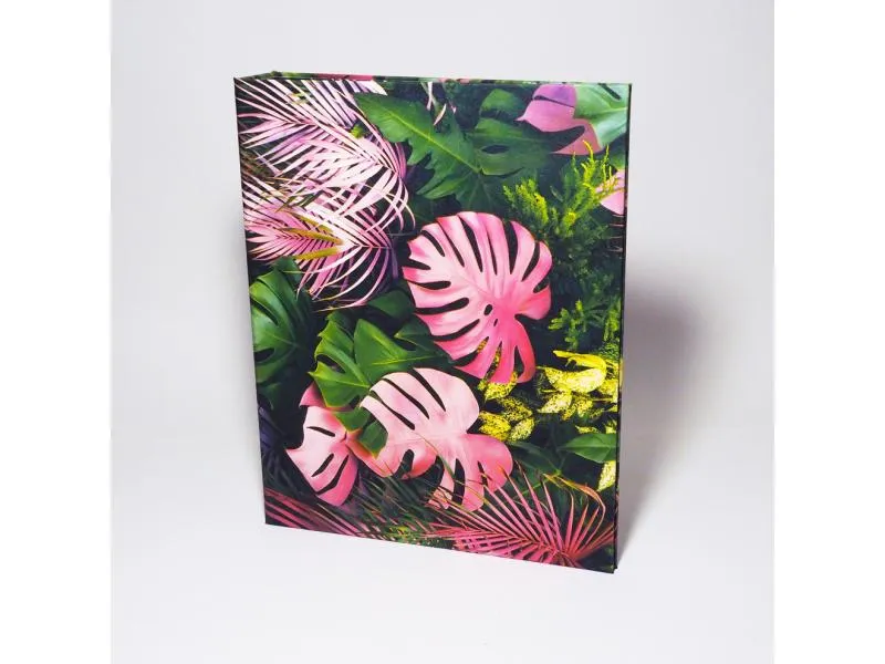 Ringordner A4 Dschungel / jungle pink