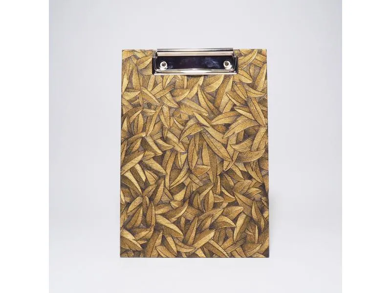 Klemmbrett A5 Glööckler Floral gold