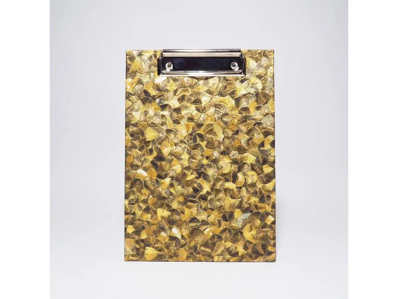 Klemmbrett A5 Glööckler Plume gold