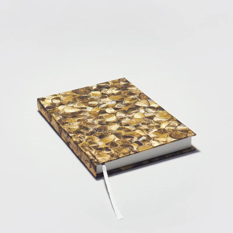 Notiz- und Skizzenbuch A6 Glööckler Plume gold