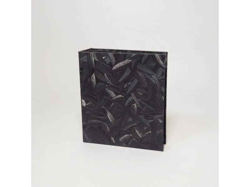 Ringordner A6 Glööckler Floral schwarz