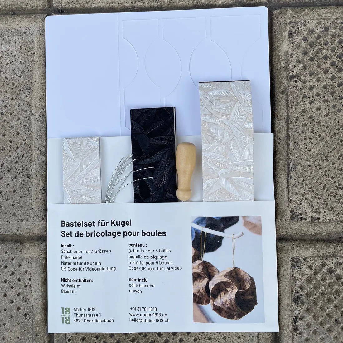 Glööckler Floral schwarz/weiss