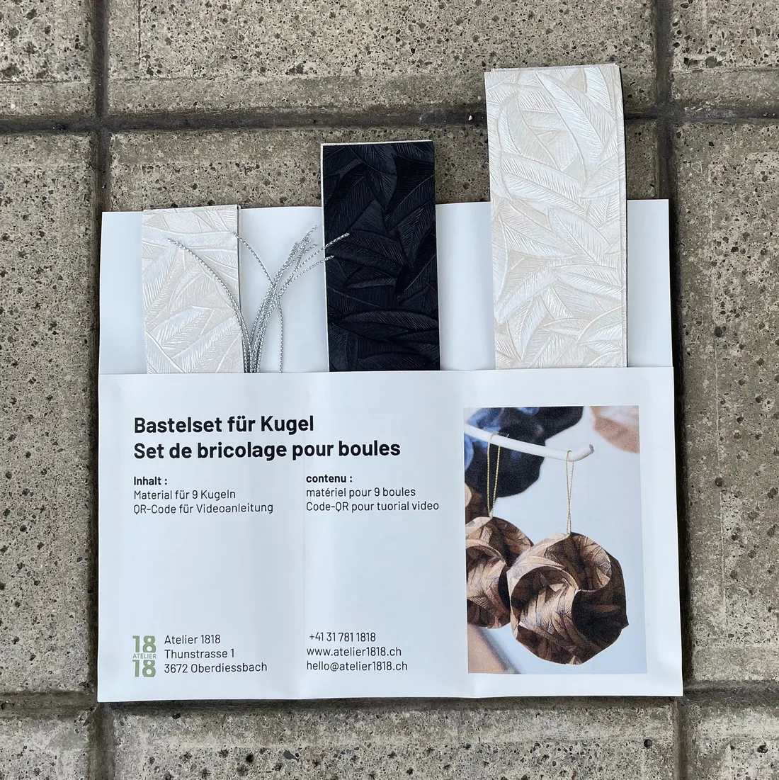 Glööckler Floral schwarz/weiss