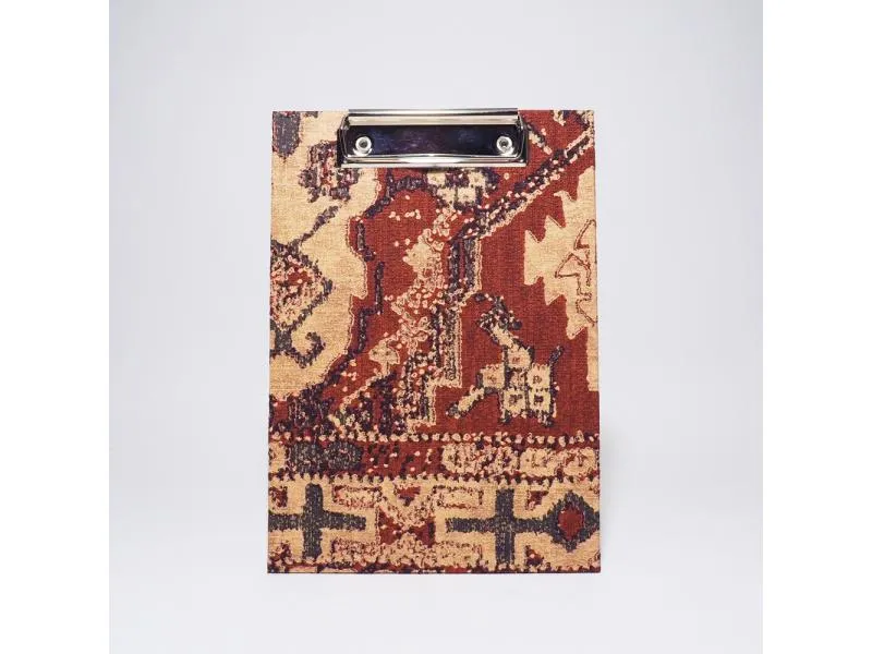 Klemmbrett A5 Oriental Stories red