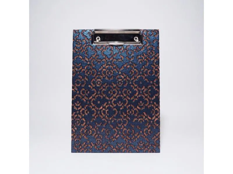 Klemmbrett A5 Marrakesch blue