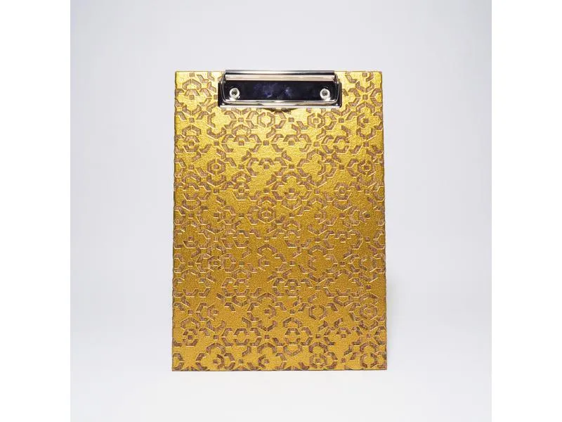 Klemmbrett A5 Marrakesch gold