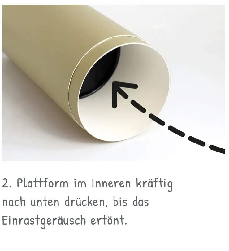 Wiederverwendbare Tischbombe, Ansicht 4