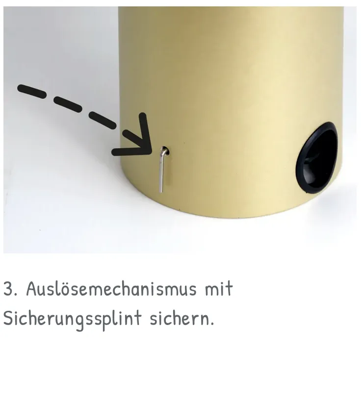 Wiederverwendbare Tischbombe, Ansicht 5
